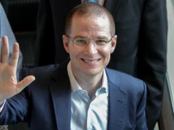 Anaya encabezó el discurso en la primera sesión del Consejo Nacional del PAN. EFE / ARCHIVO