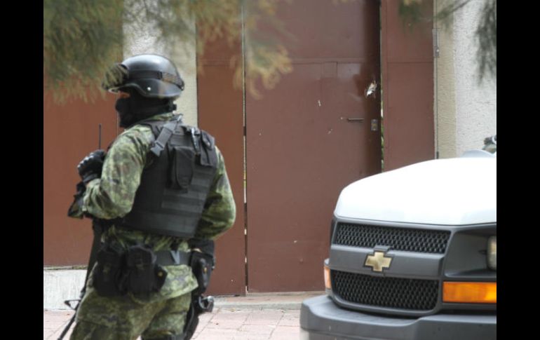 Soldados lograron detener a tres personas más durante los hechos. EL INFORMADOR / ARCHIVO