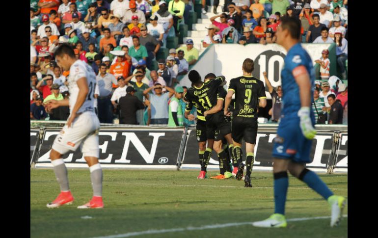 Chiapas logró empatar el partido al minuto 83. MEXSPORT / N. García