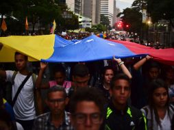 Las protestas opositoras han dejado 28 muertos y centenares de heridos y detenidos desde el 1 de abril. AFP / R. Schmidt