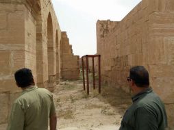 Hatra se cree que fue fundada a principios del Siglo II a. C y formaba parte del imperio parto. TWITTER / @ARCA_artcrime