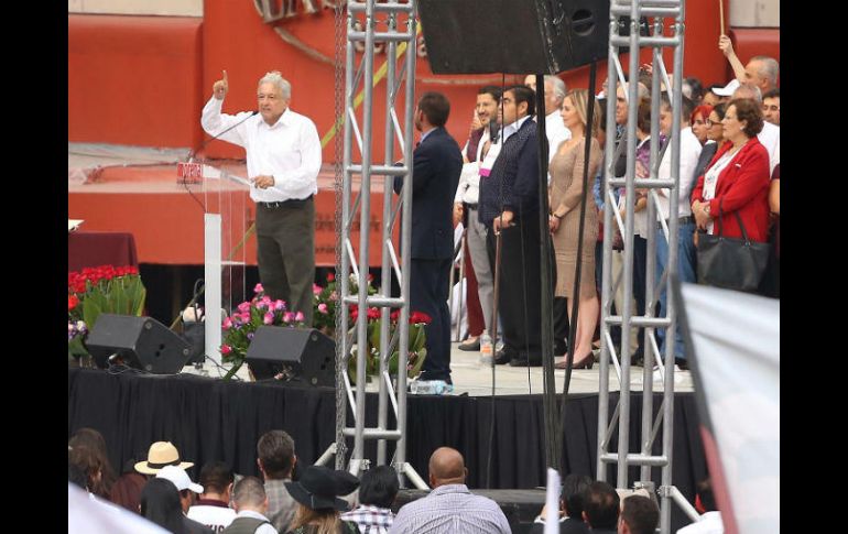 El dirigente nacional priista subraya que López Obrador y Morena están desesperados ante sus escándalos de corrupción. SUN / ARCHIVO