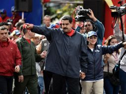El presidente venezolano enfatizó que sería una Constituyente del pueblo. AFP / C. Becerra