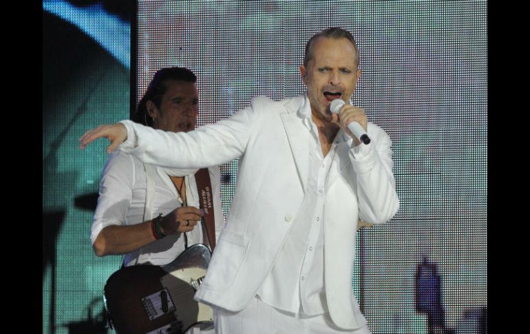 Miguel Bosé. El legendario intérprete español afirma que se encuentra en un instante de plenitud artística y personal. NTX / ARCHIVO