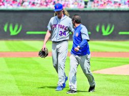 La semana anterior, Syndergaard había presentado molestias musculares. AP /