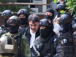 Agentes federales detuvieron a López en un cateo realizado en el fraccionamiento residencial Hares, delegación Miguel Hidalgo. EFE / H. Pérez