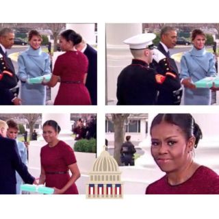 Michelle Obama finalmente explica su cara ante el regalo de Melania