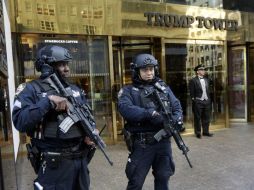 El departamento de policía de Nueva York se prepara para la visita con la mirada atenta en las manifestaciones. AP / ARCHIVO