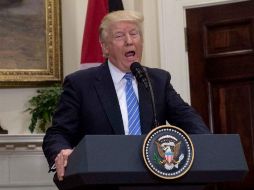 Trump optó por renegociar el acuerdo después de hablar con su homólogo en México y el primer ministro canadiense. AFP / N. Kamm