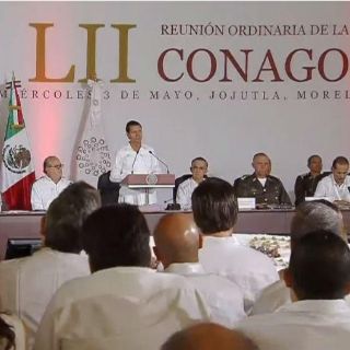 Peña Nieto insta a gobernadores ir más allá de la seguridad