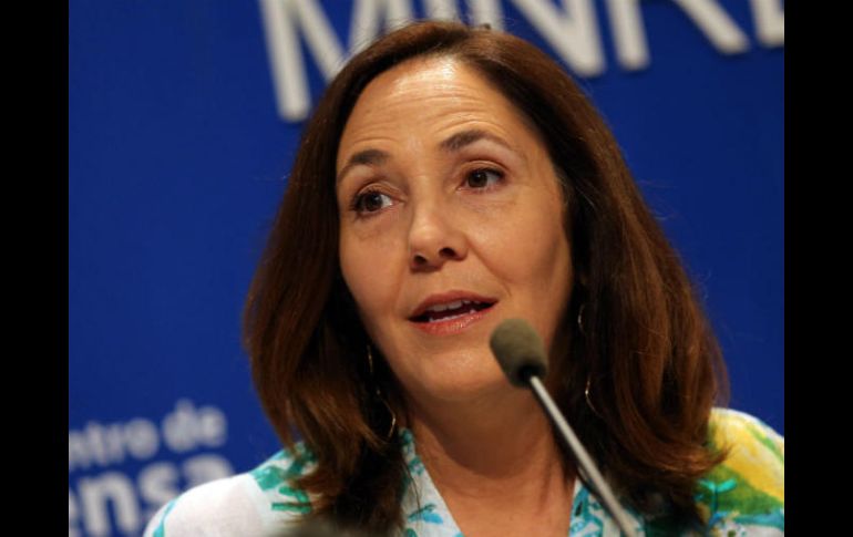 Mariela Castro habló durante una rueda de prensa sobre nuevas posibilidades políticas de Cuba. EFE / A. Ernesto