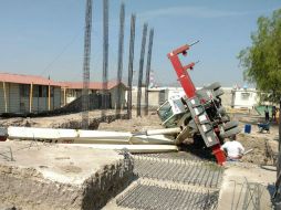 El accidente ocurrió en una escuela de la colonia Haciendas de Santa Fe. ESPECIAL /