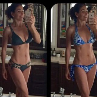 Patricia Manterola modela bikinis en video