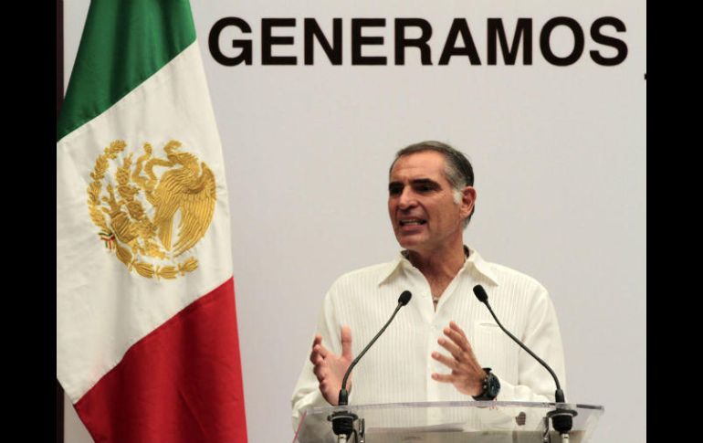 Actualmente se desconoce el paradero de Gabino Cué Monteagudo. NTX / ARCHIVO