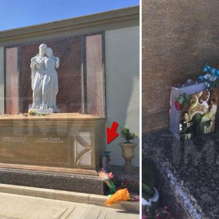 Develan la tumba de Carrie Fisher y Debbie Reynolds