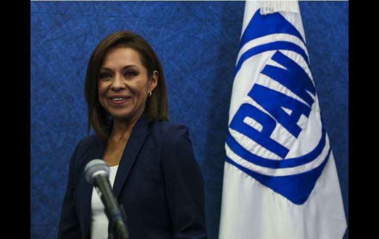 La panista manifestó que los principios serán rectores de su gobierno en el Estado de México. SUN / ARCHIVO