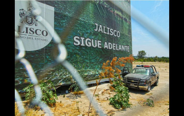 Tres patrullas con elementos armados resguardan las 12 hectáreas de Los Colomos III. EL INFORMADOR / E. Barrera