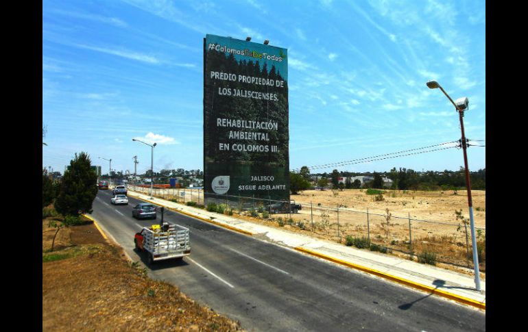 La zona resguardada por el Gobierno acumula cinco amparos, dos recursos civiles y un juicio en un juzgado federal. EL INFORMADOR / E. Barrera