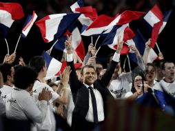 Los archivos del partido de Macron fueron obtenidos hace varias semanas. EFE / Y. Valat