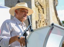 Durante un mitin realizado en Chilpancingo, Lopez Obrador afirmó que el uso de la fuerza solo agrava la situación del país. EL INFORMADOR / ARCHIVO