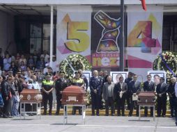 Los oficiales impidieron un asalto en oficinas del PRI en la entidad. SUN / G. Perea