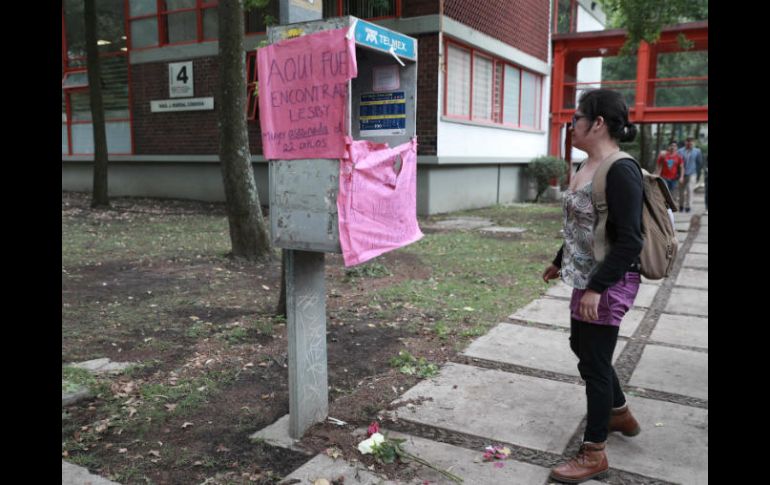 La muerte de Lesvy, cuyo cuerpo fue encontrado en una caseta telefónica en Ciudad Universitaria, ha conmocionado la capital. SUN / ARCHIVO