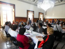 En este primero de siete talleres de diagnóstico participaron alrededor de 50 vecinos de la Zona 1. EL INFORMADOR / E. Barrera