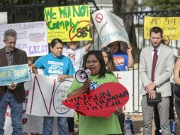 Según cálculos del Instituto de Política de Inmigración, 1.4 millones de personas viven sin permiso en Texas. AP / R. Brazziell/Austin American-Statesman