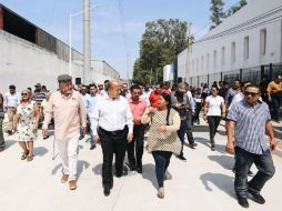 El alcalde Enrique Alfaro aseguró que las obras mitigarán las inundaciones. TWITTER / EnriqueAlfaroR