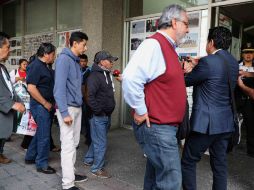 Los manifestantes señalan que no es necesario esperar al Mecanismo de Seguimiento de la CIDH. SUN / L. Godínez