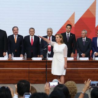 Ruiz Massieu rinde protesta como secretaria general del PRI