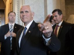 Pence insiste que Trump tomó la decisión correcta en el momento adecuado. EFE / M. Reynolds