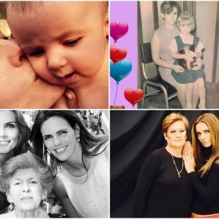 Famosas celebran el Día de las Madres