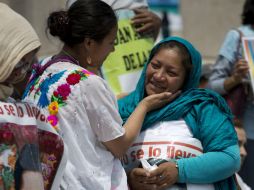 En Chilapa, recordaron a sus hijos con una misa en la catedral. AP / E. Verdugo