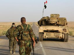 El bloque residencial que dominaron las fuerzas gubernamentales se encuentra cerca de la mezquita de Al Taqua. AFP / STRINGER