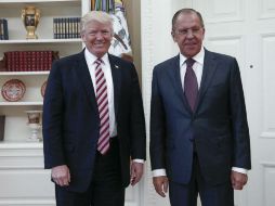 Trump se dice satisfecho con la reunión con Lavrov, mientras que él destaca que las relaciones con EU están ''libres de ideología''. AFP / ARCHIVO