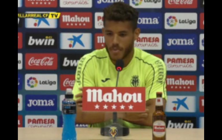 Dos Santos señaló que el equipo trabaja bien y con ganas de alcanzar el objetivo de las competencias europeas. ESPECIAL / villarrealcf.es