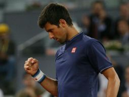 Djokovic, vigente campeón del torneo madrileño, empleó una hora y 33 minutos para vencer a López. TWITTER / @MutuaMadridOpen