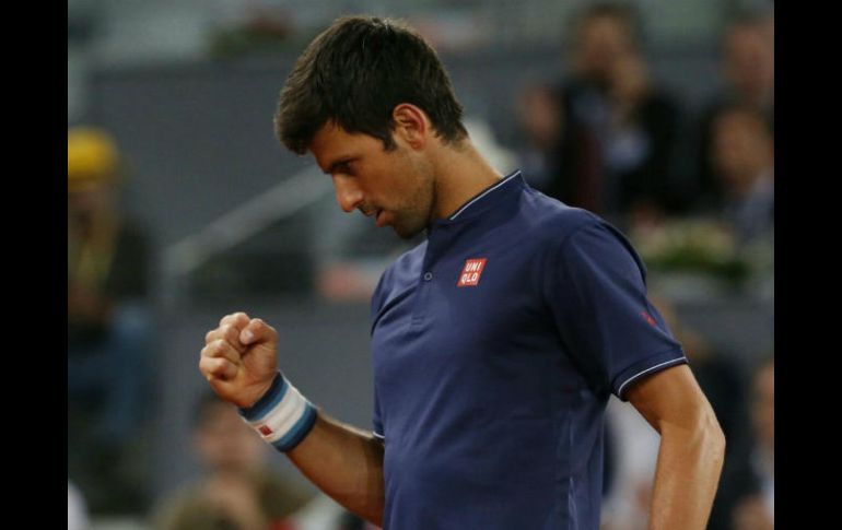 Djokovic, vigente campeón del torneo madrileño, empleó una hora y 33 minutos para vencer a López. TWITTER / @MutuaMadridOpen