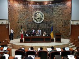 El dictamen aprobado en Hacienda, será votado durante la sesión del pleno que se desarrolla en estos momentos. TWITTER / @LegislativoJal