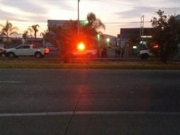 Los hechos ocurrieron sobre la carretera libre a Zapotlanejo, a la altura de la colonia La Laja. ESPECIAL /