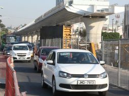 El cierre en Ávila Camacho y Patria se realizó desde la noche de ayer miércoles. EL INFORMADOR / G. Gallo