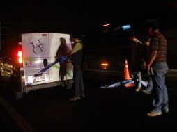 El conductor del auto, que chocó poco más adelante, quedó a disposición del Ministerio Público, que ya se encarga de la investigación. EL INFORMADOR / ARCHIVO