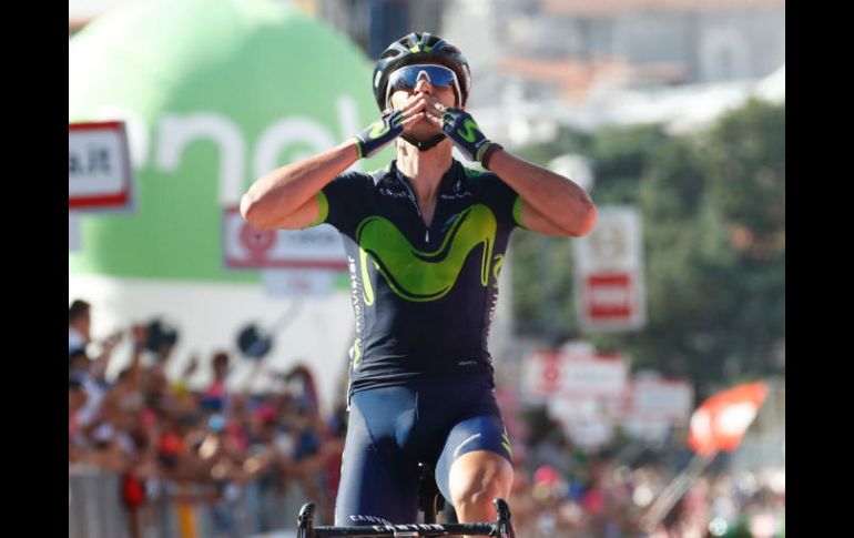 Izaguirre logró este sábado por primera vez un triunfo parcial en una gran carrera por etapas. AFP / L. Benies