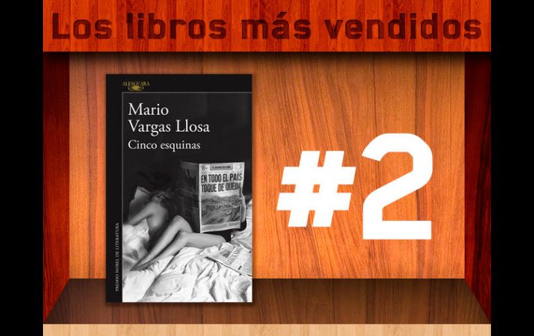 El libro de Mario Vargas Llosa se encuentra entre los más vendidos. ESPECIAL /