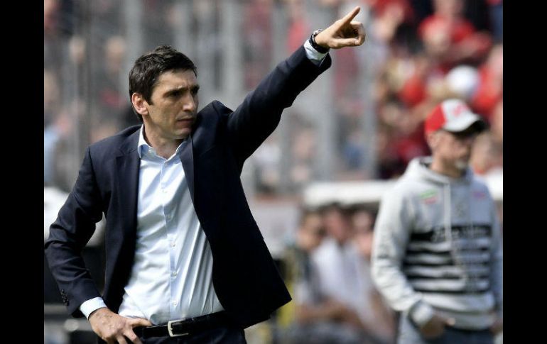 En el banquillo de las Aspirinas, el estratega turco acumula un triunfo, cinco empates y cuatro derrotas en Budesliga. EFE / S. Steinbach