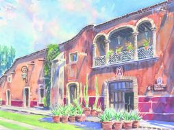 Las 25 habitaciones de la hacienda están decoradas con motivos que aluden al folclore mexicano. ESPECIAL / J. Monroy