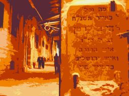 Camino actual que recorrió Jesús llevando la cruz para ser crucificado. ESPECIAL /