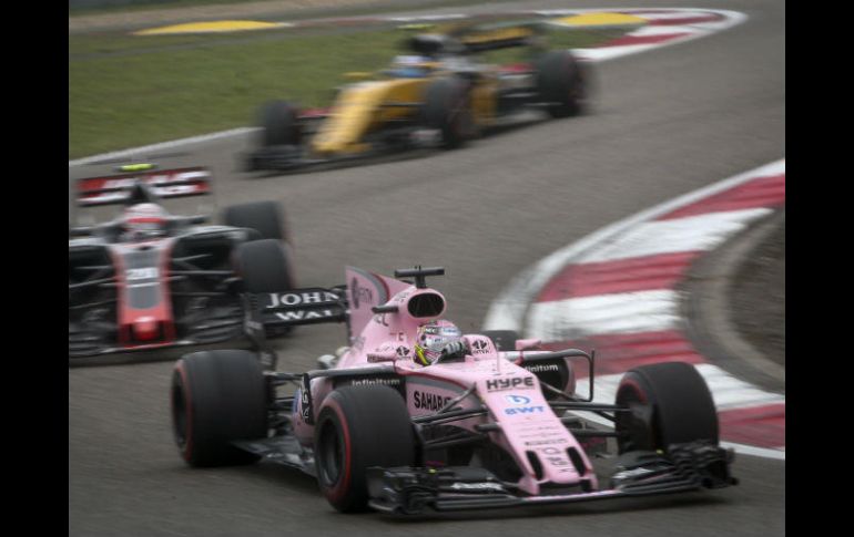 Es la décimo quinta carrera consecutiva que Force India suma puntos y se afianza como cuarto lugar de constructores. EFE / A. Dalmau