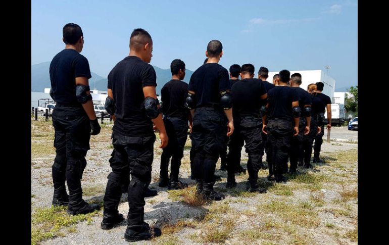 Para el nuevo modelo policial en Tamaulipas, autoridades reconocen que lo más difícil es el reclutamiento. SUN /